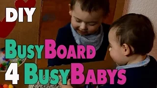 DIY Activity Board for Babys | Sensory Board | mamiblock  - Der Mami Blog