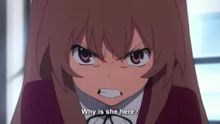 Taiga Aisaka vs. Kanou Sumire [Eng-Sub]