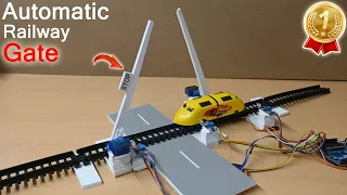 Automatic Railway Gate | Best science Project 2023 | Harish Projects