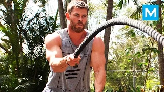 Insane THOR's Workout - Chris Hemsworth | Muscle Madness