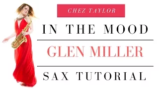 How to play In The Mood - Glen Miller 🎶 Saxophone lesson/tutorial.