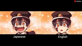 Jibaku shounen Hanako Kun | Japanese and English Voice