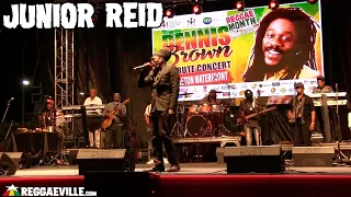 Junior Reid in Kingston, Jamaica @ Dennis Brown Tribute Concert 2020