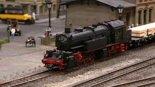 Modelbaan (Märklinbaan) naar Duits voorbeeld - Modelspoorklub van de Kust