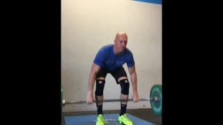 3x10 power clean @115