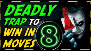 Win in 8 Moves | Deadly Chess Opening Tricks and Traps for Black to Win Quickly | Vienna Gambit