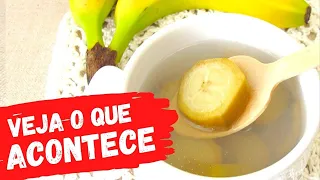 BANANA COM ÁGUA QUENTE EM JEJUM - Veja O QUE ACONTECE com Você! [FAÇA ASSIM!]