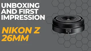 The new Nikkor 26mm S Pancake