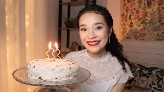 ASMR ESPECIAL 70K 🎉 Fiz um bolo pra comemorar 🎂