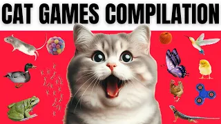 Cat Games Compilation Vol.9 | CAT TV | Stimulating Videos for Cats