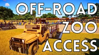 Creating an Off-Road Zoo Entrance