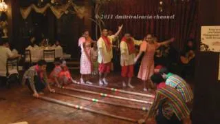 Philippines - Cultural dance at Barbara's Casa Manila - Intramuros