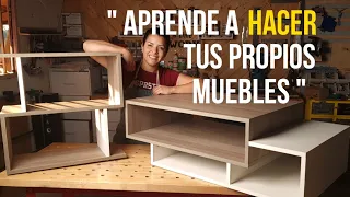 Como Hacer Muebles de Living // Mesa de Cafe / Melamina