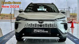 New 2024! Toyota Corolla Cross L8-V Best SUV Super Luxury Exterior and Interior Walkaround Detial