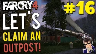 Far Cry 4 - Let's Claim an Outpost #16 - (Harpoon Gun and Knives!!!)