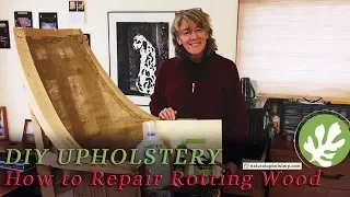 Furniture Repair - How to Restore Rotten Wood