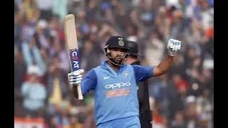 India Vs Sri Lanka 2nd ODI 2017 Mohali: Rohit Sharma 208 (153)*