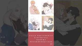 9 Adorable Historical Manhwa With The Female Child As A Protagonist Part 1 | #shorts #manhwa