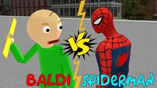 Baldi vs Spiderman vs Ironman
