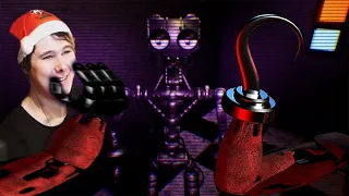 СТАЛ ФОКСИ И ЗАПИХНУЛ ОХРАННИКА В АНИМАТРОНИКА - Fnaf Simulator