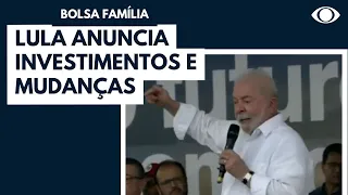 Em Sergipe, Lula anuncia investimentos e mudanças no Bolsa Família