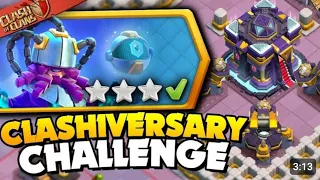 Easily 3 Star Clashiversary Challenge #1 (Clash of Clans) #coc #gameplay