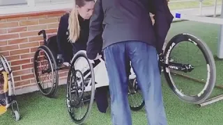 From Sport WC to normal wheelchair