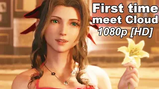 FInal Fantasy 7 Remake - Cloud Meets Aerith For The First Time.