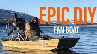 EPIC DIY SOLO AIRBOAT