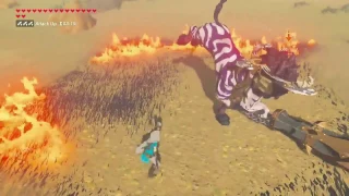 Zelda: Breath of the Wild - How to defeat Clubbed Lynel with crouch tech (No Stasis/Bow/Shield)