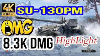 SU-130PM: 8k Damage to HighLight - WOT Replays 4K HD