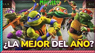 ¿La MEJOR PELÍCULA del AÑO? | Tortugas Ninja: Caos Mutante | Reseña