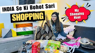 My SHOPPING From INDIA | Shopping Vlog From INDIA | Indian Youtuber In England | Shopping Haul Vlog