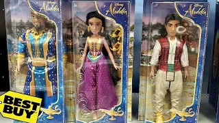 TOY HUNTING * DISNEY ALADDIN  MOVIE ACTION FIGURES BLUE GENIE JASMINE 2019 - BEST BUY