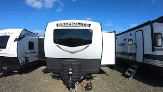 New 2024 Forest River Flagstaff Micro Lite 25FKBS Travel Trailer For Sale In Cambridge, OH