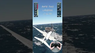 Pilot Attempts Crazy Aircraft Carrier Landing in 777 - Microsoft Flight Simulator 2020