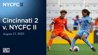 Match Highlights | FC Cincinnati 2 2-0 NYCFC II | August 27, 2023