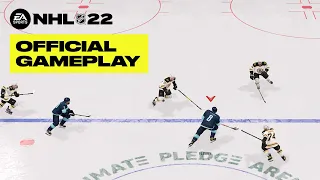 NHL 22 Overhead Gameplay for 27 Minutes Straight