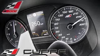 Seat Leon Cupra 300 ACCELERATION & TOP SPEED 0-260km/h by AutoTopNL
