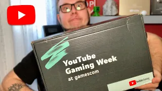 Распаковка коробки от YouTube Gaming Week (Gamescom 2020) | Nerkin