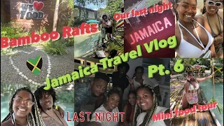 Jamaica Travel Vlog! Mini Jamaican Food Tour & Bamboo Rafts☀️