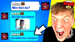 Ich erwische FAKE LUKAS BRAWL STARS und er will mich BETRÜGEN...