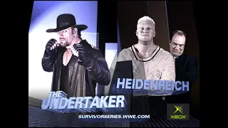 Story of The Undertaker vs Heidenreich | Survivor Series 2004