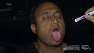 Indian guy pulled over with meth, pipe, hooker, and excuses!