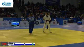 63 kg Уянов М Акулина А 30 11 2019 Т3 Юношеское первенство России до 18 лет, ДМИТРОВ