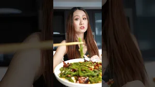 Vegan low carb spicy string beans in my Chinese way! 麻辣四季豆