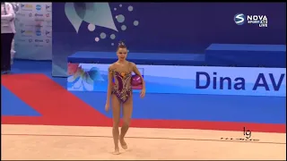 Dina Averina Ball AA Qualifications European Championships Varna 2021