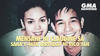 Claudine, inaalala si Rico Yan sa 46th birthday sana nito | GMA News Feed