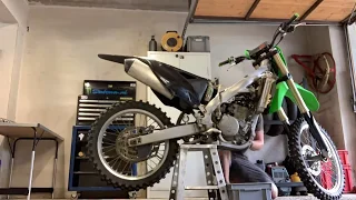 178 Fuhrbach | Zeitraffer Motor ausbauen | Kawasaki KXF 250 |