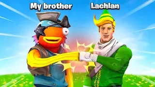Literally Lachlan and his brother playing Fortnite